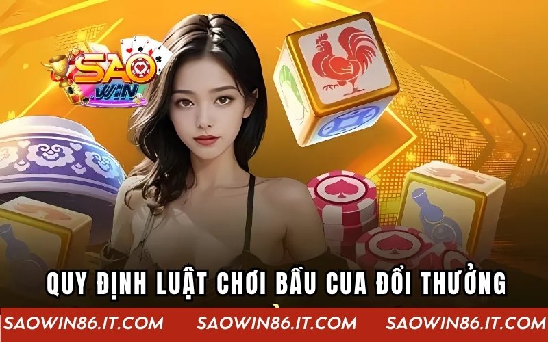 Bầu Cua Đổi Thưởng SAOWIN - Chơi Ngay, Thắng Lớn Mỗi Ngày Quy định chi tiết về luật chơi cho tân binh