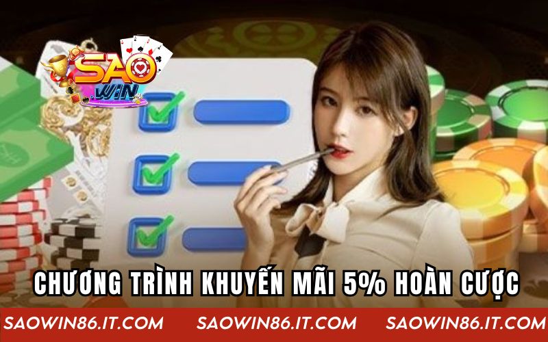 Khuyến Mãi 5% Hoàn Cược - Ưu Đãi Hấp Dẫn Cho Game Thủ Tổng quan về chương trình khuyến mãi 5% hoàn cược
