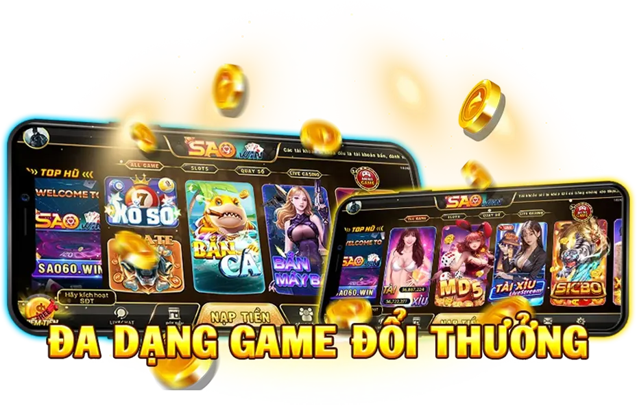 Đa dạng game đổi thưởng