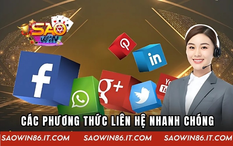 Liên Hệ SAOWIN - Thao Tác Dễ Dàng Chỉ Với Vài Bước Đơn Giản Tìm hiểu những cách thức kết nối CSKH tại cổng game