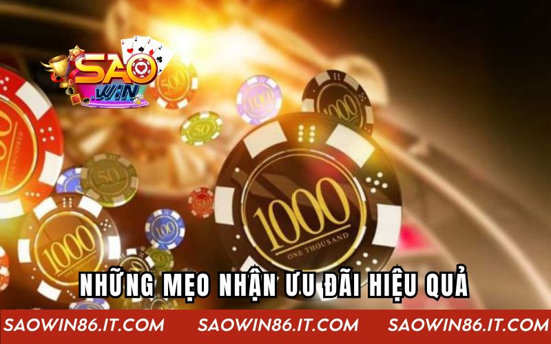 Khuyến Mãi Saowin | Tổng Hợp Những Chương Trình Hot 2025 Những mẹo nhận ưu đãi hiệu quả tại hệ thống